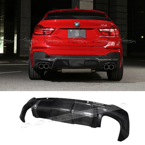การปรับแต่งรถสไตล์3D สำหรับ BMW,ตัวแยกสปอยเลอร์ครีบด้านหลังตัวกระจายสัญญาณไฟเบอร์คาร์บอน F26 X4 M Tech - Product Image 2