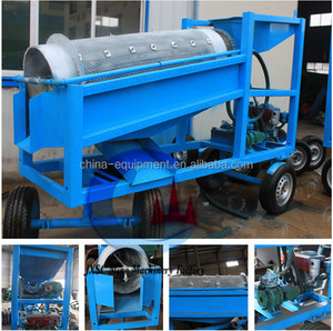 Kleine Schaal 5-10Tons Gouderts Verwerking Apparatuur Goud Wasmachine Trommel Screen - Product Image 4