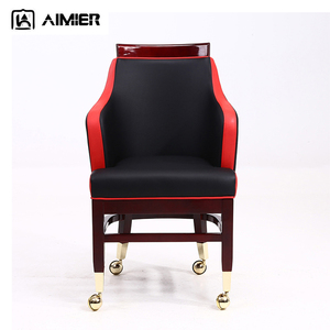 Spécial Personnalisé Poker Tabourets Assise Et Dossier Avec Mousse Moulée Casino Tabourets Dorés Roulettes Poker Sièges - Product Image 5