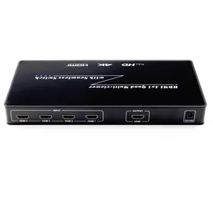 New 4x1 HDMI switch switcher support 4K 3D