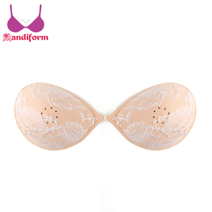 Design de moda Elegância Mulher Sutiã Wonderbra <span class=keywords><strong>Glamour</strong></span> Black Lace Strapless <span class=keywords><strong>Bras</strong></span> Meninas Asiáticas Push Up Sutiã Pegajoso