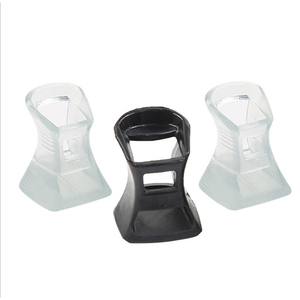 Melenlt copriscarpe in gomma con tacco a spillo e tacco a spillo - Product Image 4