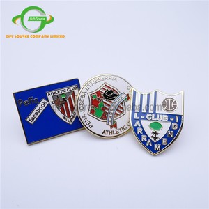 De Fútbol personalizada <span class=keywords><strong>pin</strong></span> insignia club esmalte <span class=keywords><strong>pin</strong></span> de esmalte duro <span class=keywords><strong>pin</strong></span> fabricación - Product Image 1