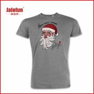 <span class=keywords><strong>Los</strong></span> hombres de Navidad personalizado Collar camiseta nueva de otoño de <span class=keywords><strong>los</strong></span> hombres de Santa camiseta - Product Image 1