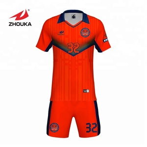 2019 newest fashion football Design European グローバルサッカーユニフォーム for sale online - Product Image 3