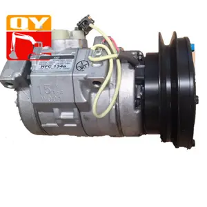 Airconditioner Compressor Voor Graafmachine PC200-7 PC300-7 PC400-7 20Y-979-6121 447220-4053 HFC 134A Compressor