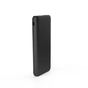 Portable Black Charger External Battery Pack Power Banks Output For Smartphone Tablet