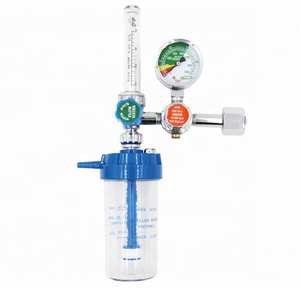Inhalateur d'oxygène médical et humidificateur, instrument médical, régulateur d'oxygène, bouteille pour cylindre, CE ISO ATYX2 Carton, classe I - Product Image 1