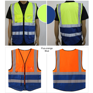 High visibility vest chalecos de trabajo seguridad <span class=keywords><strong>chaleco</strong></span> reflectivo para <span class=keywords><strong>obrero</strong></span> - Product Image 4