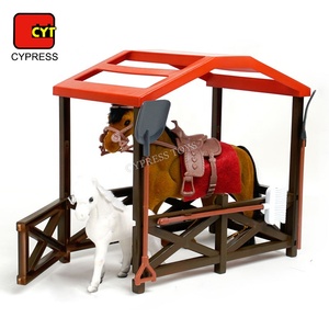 Caballerizas de Juguete para Niños, Granja de Animales de Juguete, Caballo de Juguete - Product Image 2