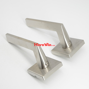 Cao chất lượng thép không gỉ nội thất loại đòn bẩy xử lý vòng rắn Cửa thanh xử lý - Product Image 6