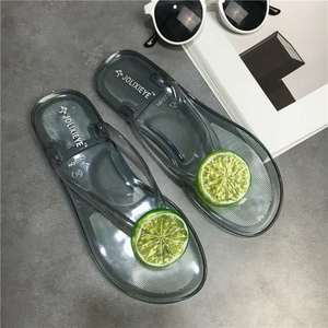 High Quality Flat Jelly Beach Summer Wholesale Women PVC <strong>Flip</strong> <strong>Flop</strong> <strong>Slipper</strong> - Product Image 1