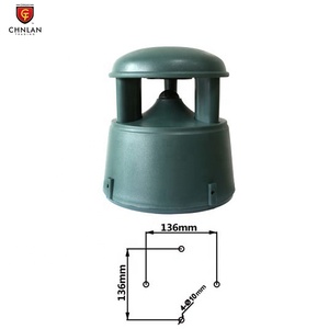 CS166II 100v/8 Ohs 40w Paging e <span class=keywords><strong>musica</strong></span> di sottofondo Broadcast <span class=keywords><strong>verde</strong></span> IP65 a prova di acqua altoparlante esterno giardino con basso - Product Image 2