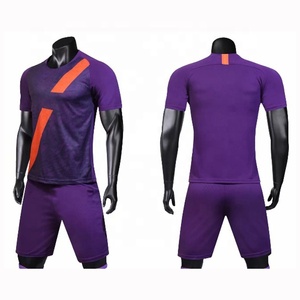 In magazzino Professionale Personalizzato Il Proprio Logo <span class=keywords><strong>Viola</strong></span> Squadra di <span class=keywords><strong>Calcio</strong></span> Uniforme - Product Image 1