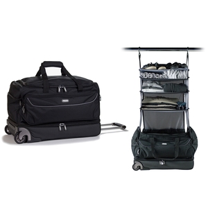 Borsa da <span class=keywords><strong>viaggio</strong></span> con <span class=keywords><strong>ruote</strong></span> da <span class=keywords><strong>viaggio</strong></span> con <span class=keywords><strong>ruote</strong></span> da lavoro 2 in 1 con porta abiti - Product Image 1