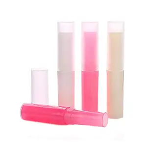 4G Beige Kleur Lege Plastic Balsemcontainers Lipgloss Tubes Lippenstift Houder Krijt Chapstick Deodorant Tube