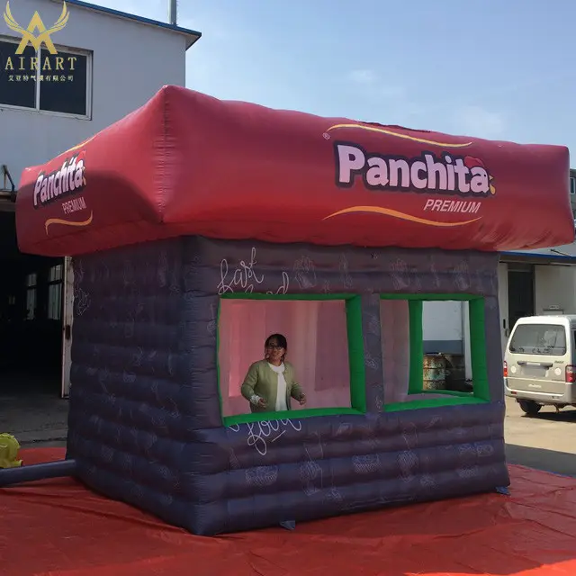 Custom inflatable food kiosk,inflatable Fried chicken pavilion/kiosk for sale