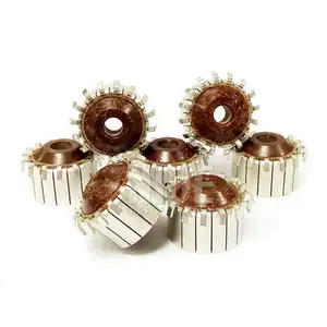 Hot sale motor parts 24 segments hook type commutator for armature and rotor