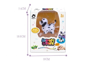 De plástico interacción allochroic robot de juguete de perro para los niños - Product Image 6