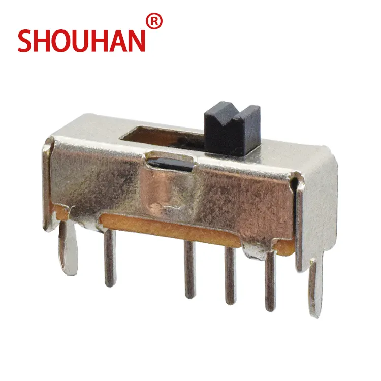 Slide Switch  SS13D07 SPDT  6 pin DIP slide switch three position with selectable height