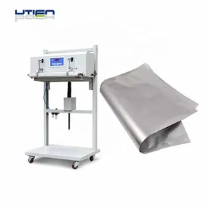 Plastic bag aluminum foil sac film soldering welding machine