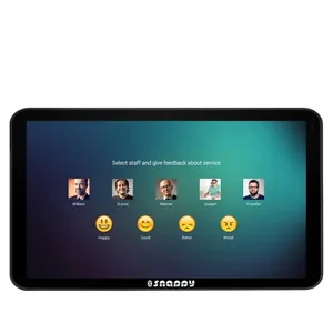 Klant feedback terminal android Klanten Tevredenheid survey apparaat Snappy Klant Feedback Management Systeem