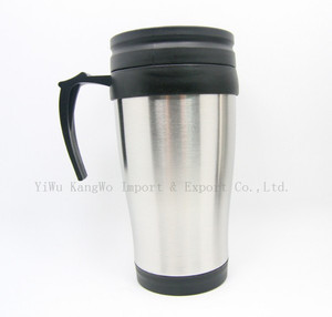 Doble pared de vacío de acero inoxidable aislado de viaje taza de café de boca ancha con BPA <span class=keywords><strong>gratis</strong></span> - Product Image 2