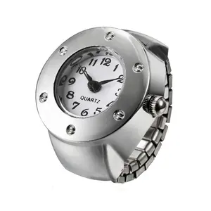 Fashion Wholesale Ring Watch with Colorful Flower on Case
