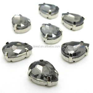<span class=keywords><strong>Chaton</strong></span> Montee cuentas de topacio de revisión broche de diamantes de imitación de cristal - Product Image 1