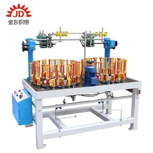 JD2-40 High Speed Drawstring Flat Braiding Machine Straw Rope Making Machine