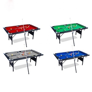 Tavolo <span class=keywords><strong>da</strong></span> Biliardo/Snooker Popolare con Opzioni di Dimensioni 6Ft/7Ft e Gambe Pieghevoli in Ferro - Product Image 1