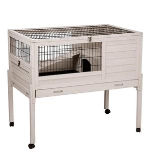 Jaula para Hámster Interior y Exterior con Bandeja Extraíble, Jaula para Cobayas con Ruedas, Jaula para Mascotas Pequeñas - Product Image 1