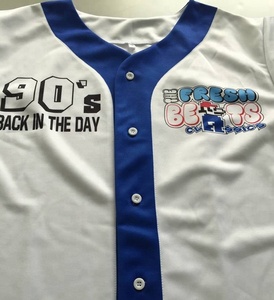 Custom Sublimated Button Down Blank Baseball Jersey Wholesale Baseball T Shirt - Product Image 3