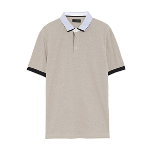 Nuevo diseño de moda sentir tres colores Polo camisa 100% algodón para hombre - Product Image 2