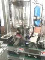 Automatische Linear Typ Kunststoff Tasse Dicht Maschine Nespresso Kaffee Kapsel Füllung Abdichtung Maschine