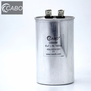 Tụ Đèn Halogen Kim Loại <span class=keywords><strong>CBB80</strong></span> Series Để Bù Công Suất Ánh Sáng - Product Image 1