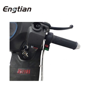 Meilleure vente adultes adolescents <span class=keywords><strong>2</strong></span> roues deux <span class=keywords><strong>places</strong></span> mobilité moteur électrique pédale scooters <span class=keywords><strong>vélo</strong></span> avec frein à disque - Product Image 5