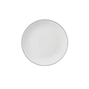 Las placas de cena de cerámica del borde de plata blanco disponible estándar <span class=keywords><strong>internacional</strong></span> del oro venden al por mayor para el r - Product Image 5