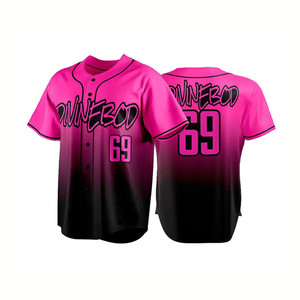 เสื้อเบสบอลลายดอกไม้ออกแบบได้ตามต้องการ - Product Image 2