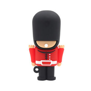 الترويجي تجار الأيائل الكرتون محرك فلاش USB 4GB 8GB 16GB شعار مخصص البسيطة U القرص الحيوان الغزلان هدية الكريسماس - Product Image 3