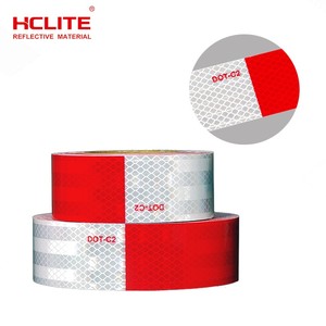 NTC 5807 Conspicuity reflective truck tape dot-c2 cinta reflectiva blanco/rojo de demarcación vehicular - Product Image 4