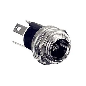 10 Pcs 5.5x2.1mm DC שקע חשמל שקע נקבה לוח הר 3 פינים חשמל שקע מחבר