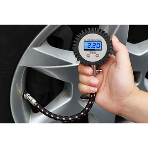 Neumático de presión Digital LCD dial aire neumática medidor manómetro OEM personalizado MAX 250Psi 18Bar 1800Kpa 18kg/cm2 fabricante