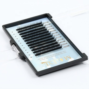 Haute qualité pas cher personnalisé haute forfait classique coréens individuels extensions de cils en soie - Product Image 2