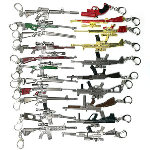 Llavero de Metal de Aleación de Zinc con Mini <span class=keywords><strong>Arma</strong></span> Fusil M4 M249 <span class=keywords><strong>M16</strong></span> de 12 cm en Empaque Blíster - Product Image 2