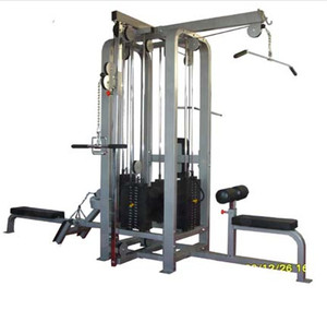 Équipement de musculation commercial de fabrication, vente chaude, approvisionnement <span class=keywords><strong>direct</strong></span> d'usine, équipement de musculation multi-jungle à 4 stations - Product Image 3