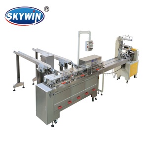 Hohe geschwindigkeit zwei gassen 3 + 2 schokolade sandwich keks, der maschine - Product Image 2