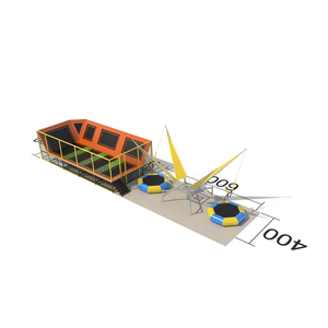 Parc de trampolines Sviya avec fosse à mousse Parcs de trampolines intérieurs Plus grand fournisseur de trampolines de cascade - Product Image 6