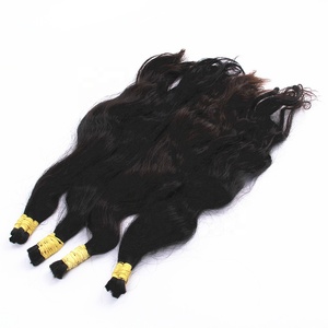 Paquets de cheveux humains ondulés naturels vierges cheveux cambodgiens doublement étirés - Product Image 2