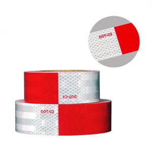 NTC 5807 Cinta conspicuity reflectiva dot c2 rojo blanco para vehículos de demarcación vehicular - Product Image 2